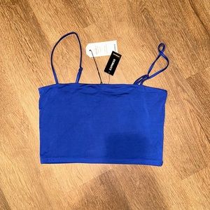 Express Blue Women’s Medium Smooth Sculpt Body Contour TankTop - new with tags!